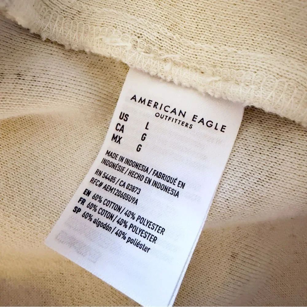 American Eagle plaid fleece shacket - Picture 4 of 5